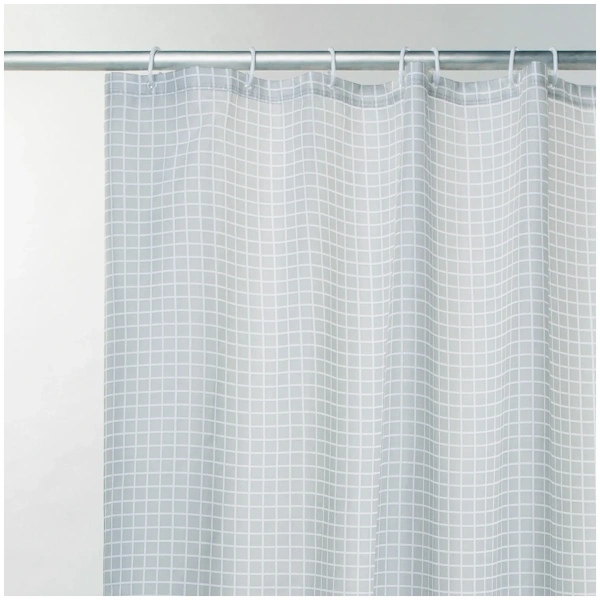 Штора для ванной комнаты IDDIS Basic B51P218i11, серый